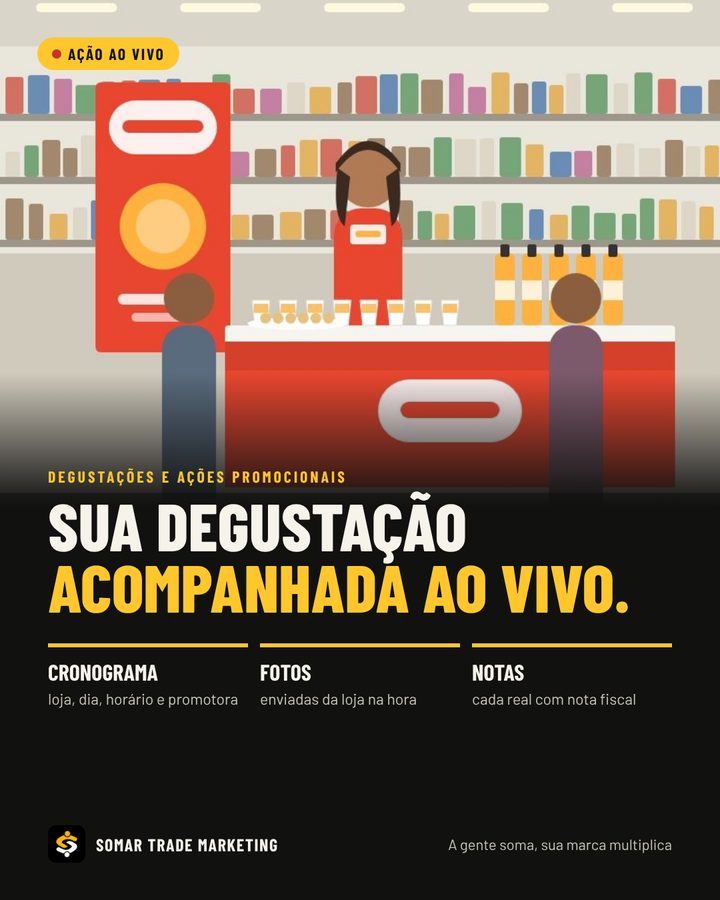 Post da Somar: Sua degustação acompanhada ao vivo